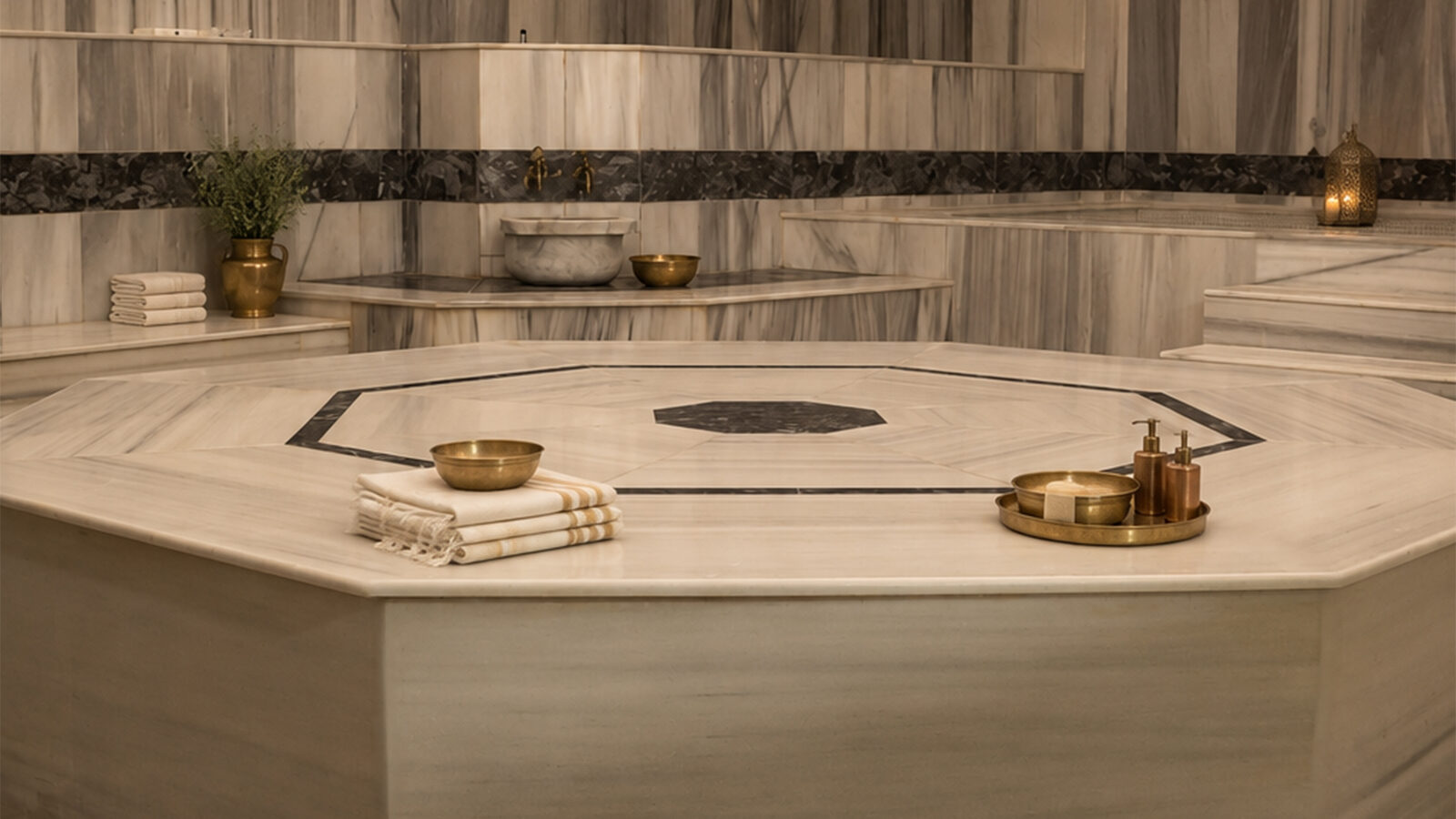 Swan Hotel Kayseri Türk hamamı göbek taşı